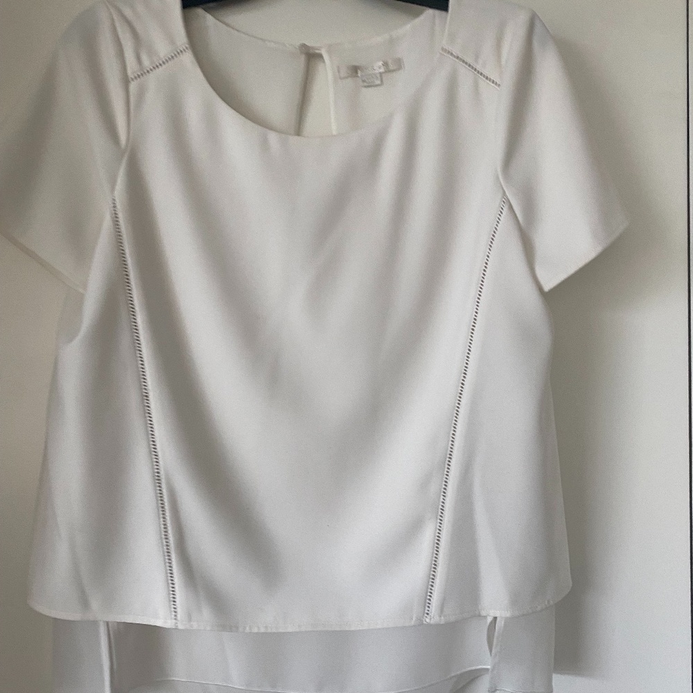 Cooper & Ella White Blouse, Medium